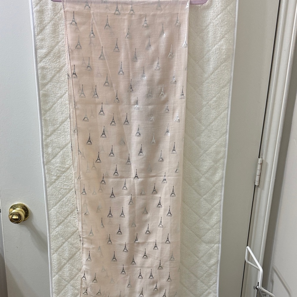 Eiffel Tower Print Scarf